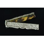 Folding comb in silver case, ref KH (101)