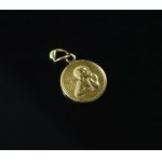 Cupid Pendant, Gold (104)