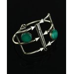 Blue agate bracelet, ORNO (118)