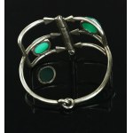 Blue agate bracelet, ORNO (118)