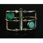Blue agate bracelet, ORNO (118)