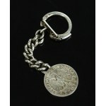 Pre-war two-dollar key ring, Warmet (107)