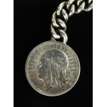 Pre-war two-dollar key ring, Warmet (107)