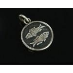Fish zodiac sign pendant, ref. AK (110)