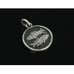 Fish zodiac sign pendant, ref. AK (110)