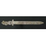 Paper cutter with Warsaw mermaid (254)