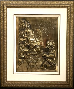 Salvador DALI (1904-1989) Moses and the Ten Commandments (Mojżesz i Dziesięcioro Przykazań) 1977