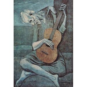 Pablo Picasso (1881-1973) The Old Guitarist (El viejo guitarrista) 1904