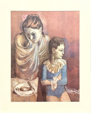 Pablo Picasso (1881-1973) „Matka i syn” (Madre e figlio) 1906