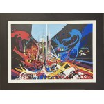 Raymond Moretti (1931-2005) Metropolis z cyklu Iluminacje, lata 80-te XX wieku