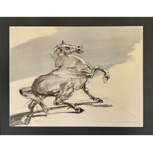 Claude Weisbuch (1927-2014) Cheval, 1977
