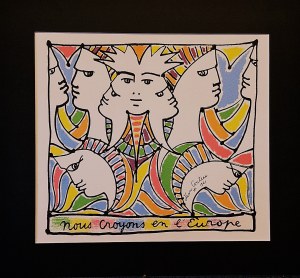 Jean COCTEAU (1889-1963), Z cyklu Europa 1961