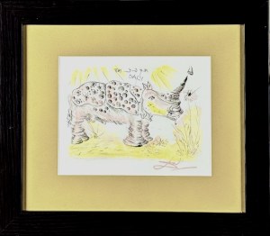 Salvador Dali (1904-1989) Rhinoceros, 1968