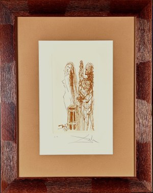 Salvador Dali (1904-1989), Goddess (Bogini) 1945 r