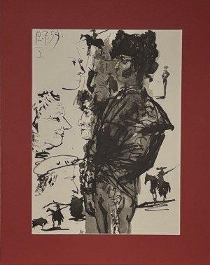Pablo Picasso (1881-1973) z cyklu Toros y Toreros (Byki i Torreadorzy) 1961