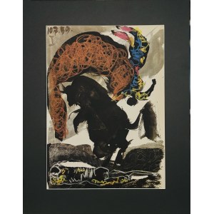 Pablo Picasso (1881-1973) from the series Toros y Toreros (Bulls and Torreadors) 1961.