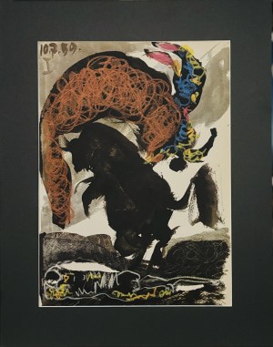 Pablo Picasso (1881-1973) z cyklu Toros y Toreros (Byki i Torreadorzy) 1961