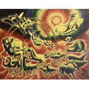 Laure MARTIN (1910-1994), Noah's Ark 1950s.