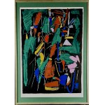 André Lanskoy (1902-1976) Composition (Kompozycja) lata 1960-65