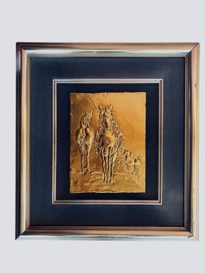 Salvador Dali (1904-1989) Płaskorzeźba Il Cavalli 1966