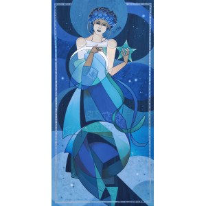 Jolanta Ziolkowska, Nr. 9 Luna - Dialog mit Alphonse Mucha, 2025