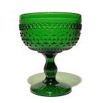 "ROMBY I GUZIKI" FRUIT BOWL by Eryka TRZEWIK DROST - "Zabkowice" Household Glassworks, Dąbrowa Górnicza