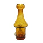 CHRISTMAS TREE VASE by Józef PODLASEK - "Zawiercie" Glassworks