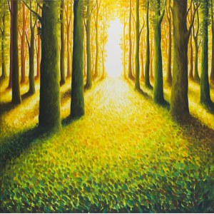 Monika Siwiec (b. 1995, Lubliniec), Walking through the forest, 2026