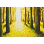Monika Siwiec (b. 1995, Lubliniec), Walking through the forest, 2026