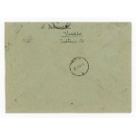 Registered letter from Krakow 1954. 1951 PZF National Convention block (102)