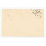 First flight Warsaw - Helsinki, letter sent 29.IV.37 (154)
