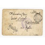 Letter of a soldier from the 2nd Infantry Regiment with an envelope, Ostrów Maz. 1918 (168)