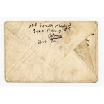 Letter of a soldier from the 2nd Infantry Regiment with an envelope, Ostrów Maz. 1918 (168)