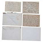 Correspondence of internees in Switzerland 1943-1946. set of 6. (239)