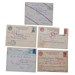 Polish territories occupied by the USSR during the Second World War. Set of 5 pcs. (240)