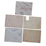Polish territories occupied by the USSR during the Second World War. Set of 5 pcs. (240)