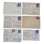 WWII correspondence, set of 6 pieces. (247)