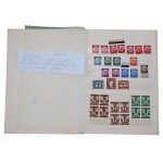 Klaser, GG. Total: 560 pieces of un-cashed stamps (255)