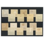 Charity stickers, To the Polish Legionaries, 1916. set of 16 pcs. (350)