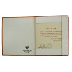 Carnet - 20th Anniversary of Independence, 1938. exclusive edition with minister