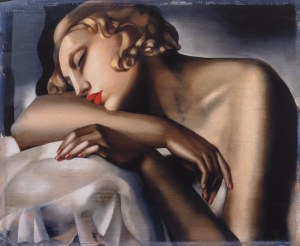 Tamara Łempicka (1898 - 1980), Śpiąca kobieta