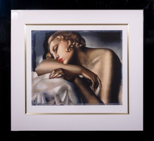Tamara Łempicka (1898 - 1980), Śpiąca kobieta