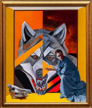 Artur Wawrzkiewicz (ur. 1987), Homo Homini Lupus Est II, 2025