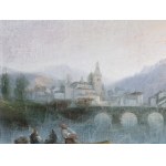 FISHERMEN BY THE RIVER, NORTHERN ITALY