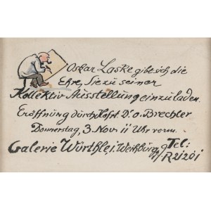 OSKAR LASKE, 1874 - 1951