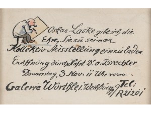 OSKAR LASKE, 1874 - 1951