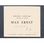 MAX ERNST *, 1891 - 1976
