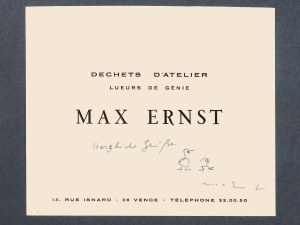 MAX ERNST *, 1891 - 1976