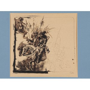 ALFRED KUBIN *, LEITZMERITZ 1877 - 1959 ZWICKLEDT