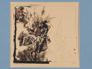 ALFRED KUBIN *, LEITZMERITZ 1877 - 1959 ZWICKLEDT